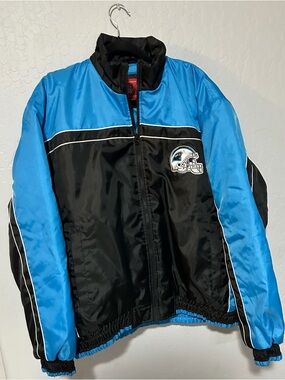 NFL Black and Blue Men's Windbreaker Jacket